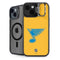 NHL St. Louis Blues Solid Background iPhone 14 Kickstand Case